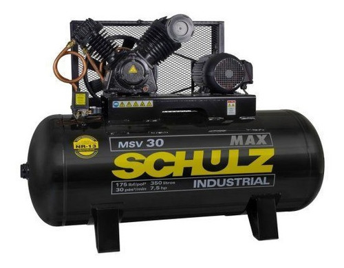 Compresor De Aire Schulz 7.5hp Trifásico 380v Msv-30max Schu