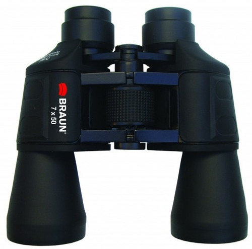 Binocular Braun larga vista 7x50 lente Blue Bak 7