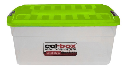 Caja Plástica Apilable Col Box Recto 17 Lts - Colombraro