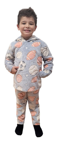 Pijama Niño Niña Conjunto Polar Soft Pantalón Buzo Premium
