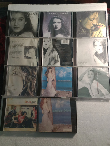 Celin Dion 11 Cd.en Cd  Verbatin Maxell Memory .usado 