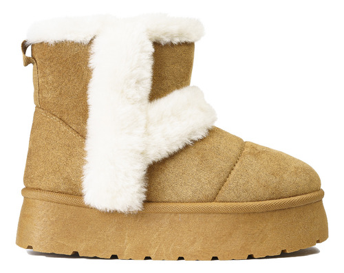 Botín Mujer Camel Dara Thunder Blue