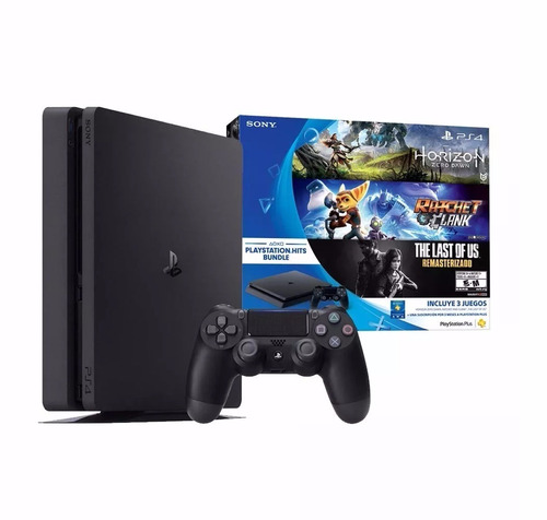 Nueva Playstation 4 Play4 Slim 500gb + 3 Juegos Dacar