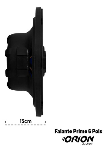 Imagem 6 de 8 de Kit 4 Auto Falante 6 Pol 280w Prime + Modulo Stetsom 160.2