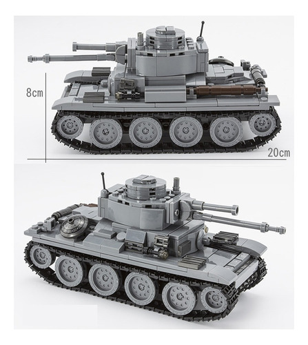 Minibuild Building Blocks Juego Tanques Militares Y Soldados