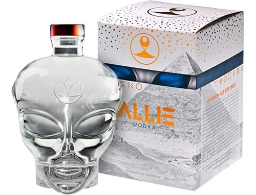 Imagen 1 de 5 de Vodka Allie 700ml 40%alc. En Estuche
