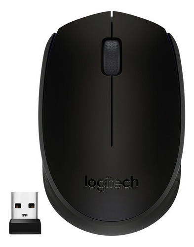 Imagen 1 de 6 de Mouse Inalambrico Logitech M170 Optico 1000dpi Negro
