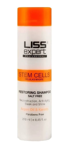 Liss Expert | Stem Cells | Shampoo Repara Antiage 250ml