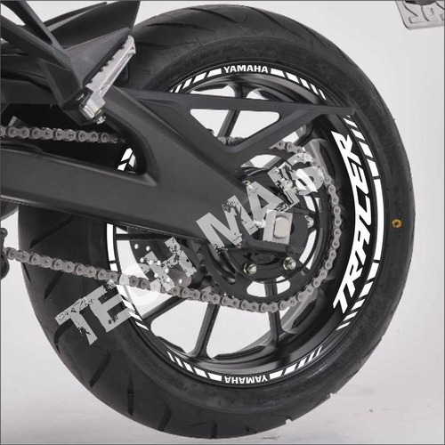 Kit Adesivos Refletivo Roda Fiso Yamaha Moto Mt-09 Tracer