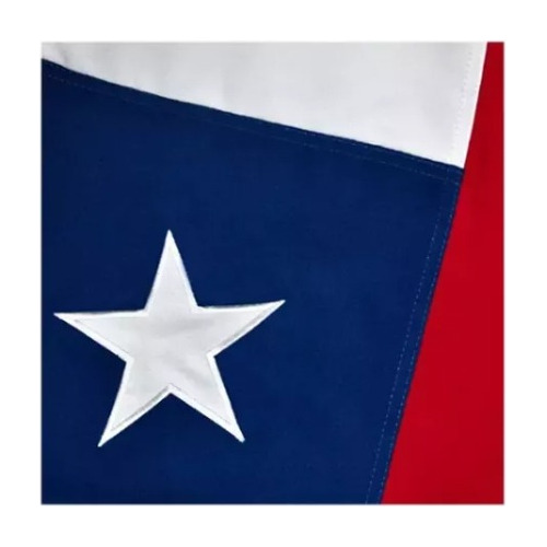 Bandera Chilena Doral 180 X 120 Cm Estrella Bordada