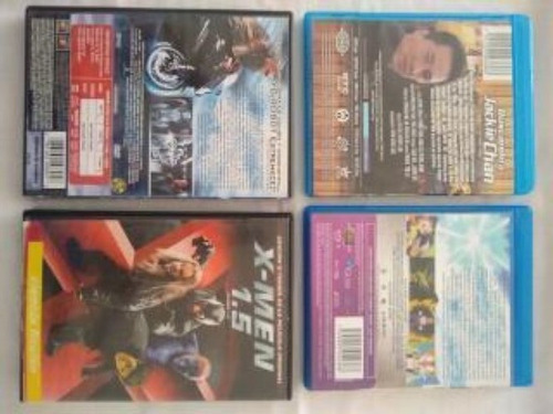 Lote De 4 Peliculas Dvd Y Blue Ray (Usado)