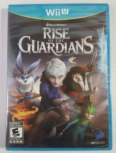 Rise Of The Guardians-- Nuevo Sellado Físico Nintendo Wii U