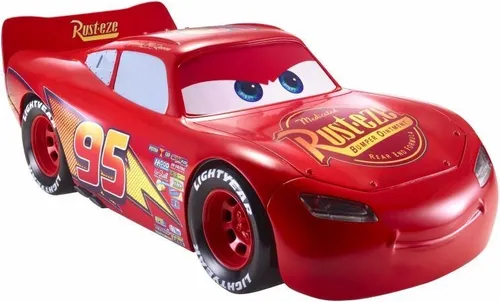 Cars Rayo Mcqueen Ruedas Libres 28cm Lic. Original