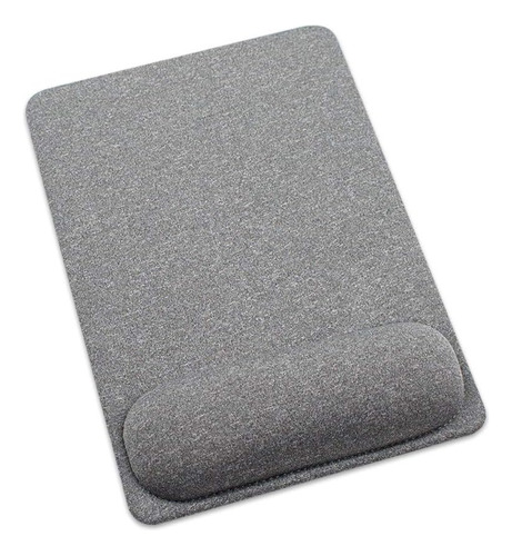 Mouse Pad Con Soporte Para Munecas Para Oficina - Gris