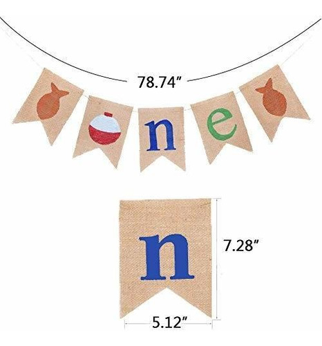 Rainlemon Little Fisherman Theme Boy Girl 1st Birthday Party