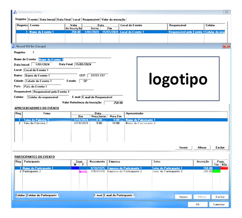 Sistema Para Controle De Eventos