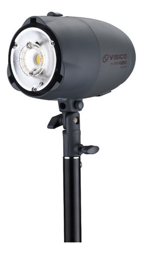 Imagen 4 de 10 de Kit Flash Estudio 200w Sombrilla 140cm Pie Newborn Visico