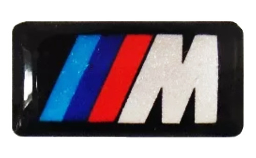 Emblema Adesivo Resinado Bmw M 2x1 Cms