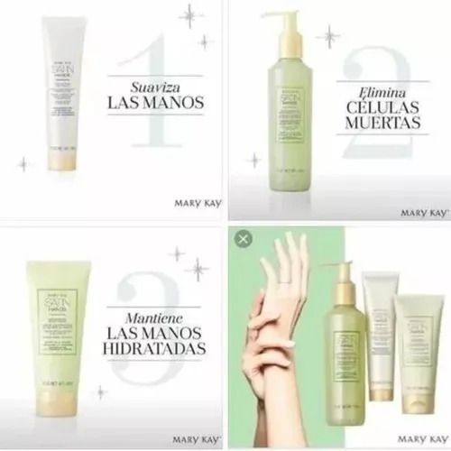 Set Manos De Seda Mary Kay Tratamiento Crema Manos Neutra