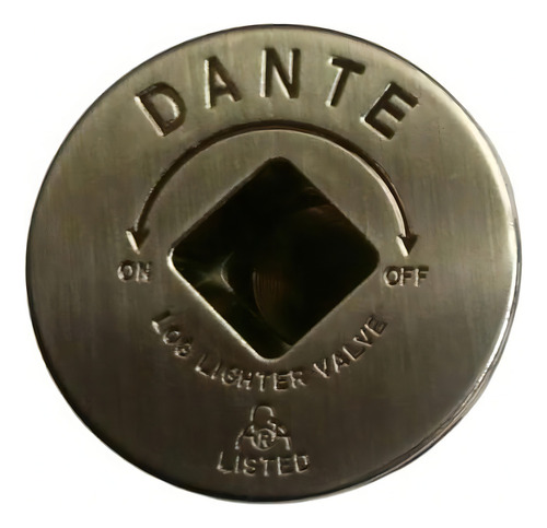 Dante Productos Fp.gv.ptr Placa De Piso De Peltre Para Color Pewter