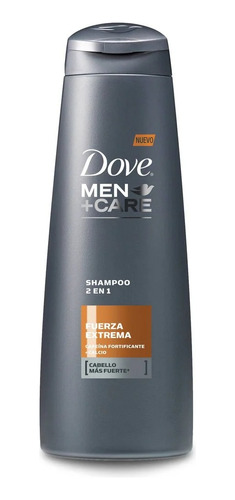 Dove Men Shampoo Fuerza Extrema 400ml 3en1