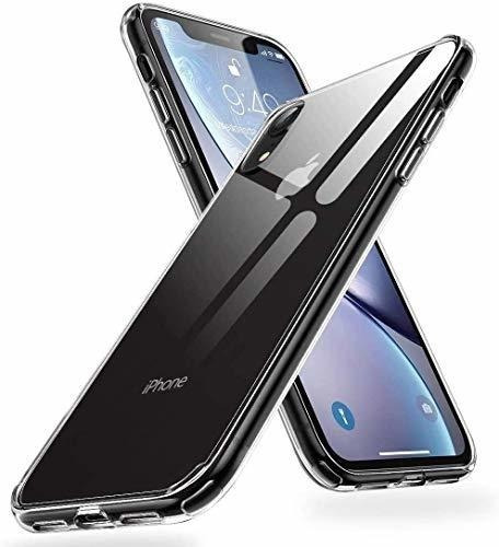 Funda Compatible Con iPhone XS Max Transparente Delgada Tpu