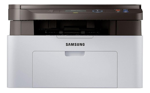 Impressora multifuncional Samsung Xpress SL-M2070 branca e preta 110V