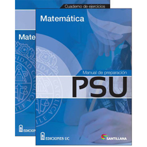 Manual De Preparacion Psu + Cuaderno De Ejercicios Matematic