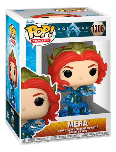 Funko Pop Aquaman - Mera Con Hydrokinesis