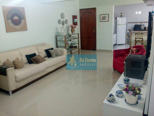 Apartamento Com 2 Dormitórios À Venda, 105 M² Por R$ 530.000,00 - Canto Do Forte - Praia Grande/sp - Ap0249