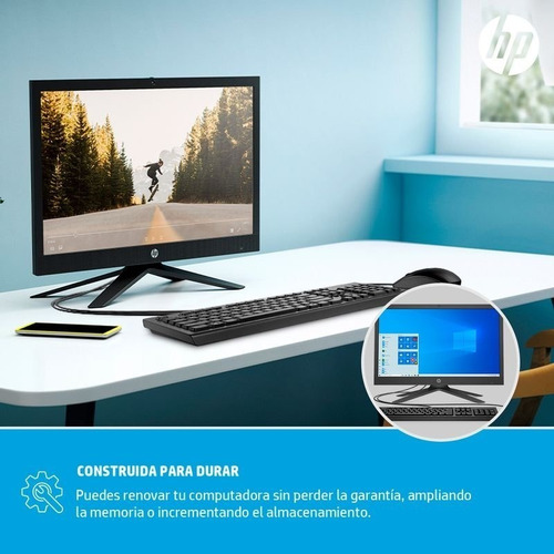 Imagen 5 de 6 de Aio All In One Hp Celeron J4025 4gb Ram 1tb Hdd 20,7