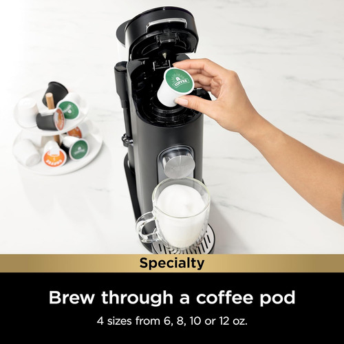 Cafetera Ninja Pb051 Taza A 24 Oz Color Negro