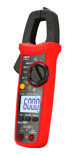 Imagen 1 de 2 de Pinza amperimétrica digital Uni-T UT204+ 600A