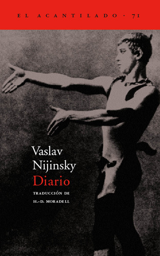 Diario, Vaslav Nijinsky, Acantilado