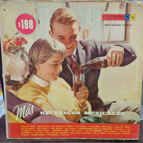 Vinilo Mas Refrescos Musicales Ross Faith Conniff Otros Cp3