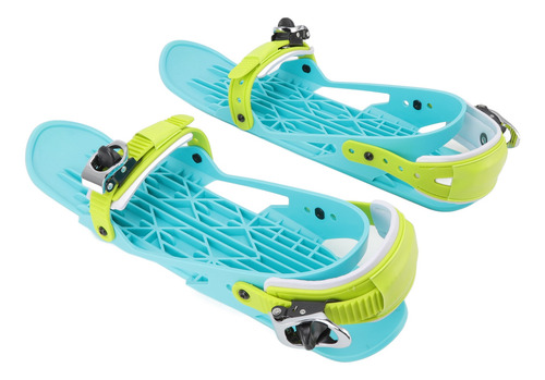 Los Minipatines De Esquí Se Adhieren A Las Botas De Esquí Pa