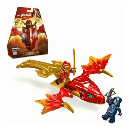 Lego 71801 Ninjago Ataque Rising Dragon De Kai Ninja Con Una