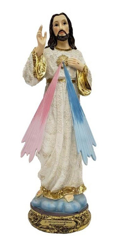 Señor De La Divina Misericordia Gold 30 Cm