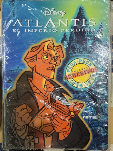 Libro:disney Atlantis- El Imperio Perdido- P/colorear Y Pega