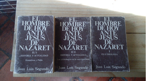 Libro El Hombre De Hoy Ante Jesus De Nazaret  3 Tomos