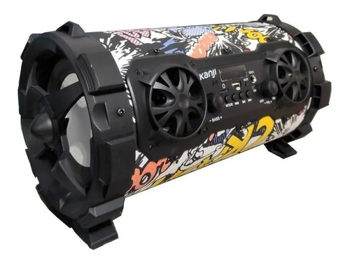 Imagen 2 de 4 de Parlante Portátil Harrison Bronx Bluetooth Radio Inalámbrico