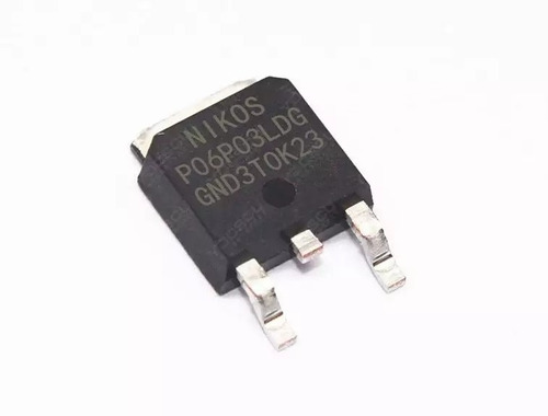 4 Peças  P060p03ldg Transístor Mosfet Smd Canal P Original