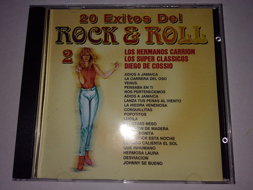 Rock & Roll 20 Exitos Carrion Classicos Cd Nac Ed 2002 