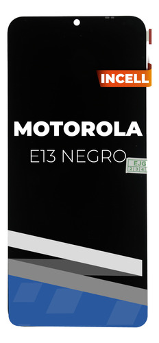 Lcd - Pantalla - Display  Motorola E13 Negro Xt2345-2