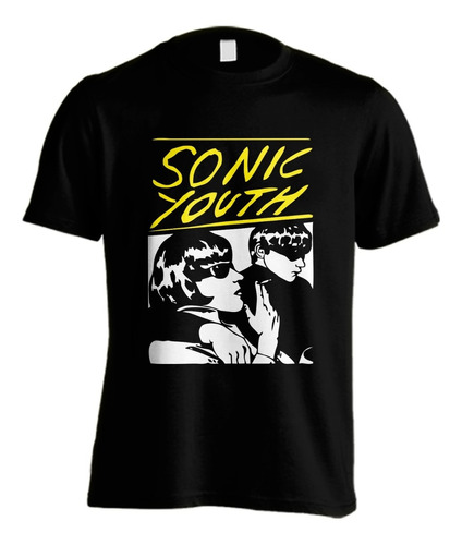 Remera Sonic Youth #04 Rock Artesanal Planta Nuclear