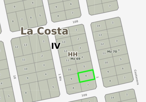 Imagen 1 de 2 de Oportunidad Lote En Venta San Clemente A Pasos Del Mar Financiado
