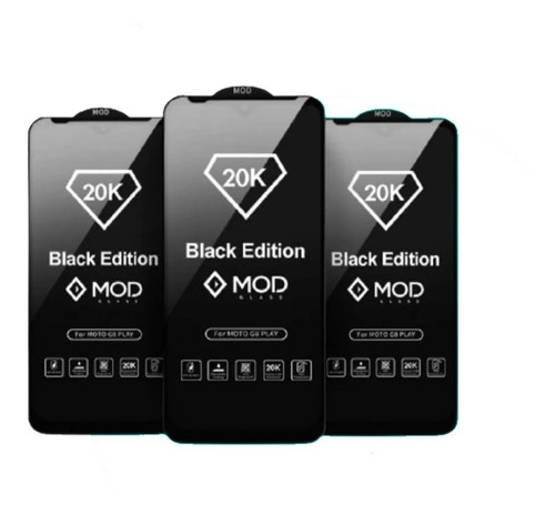 Mica Premium Black Edition 20k Para Samsung A13/ A23/ A33
