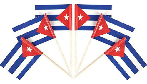 Bandera De Palillos De Dientes Cubanos New 2024