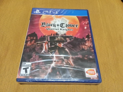 Juego De Ps4 Black Clover Quarter Knights, Físico Sellado (Usado)