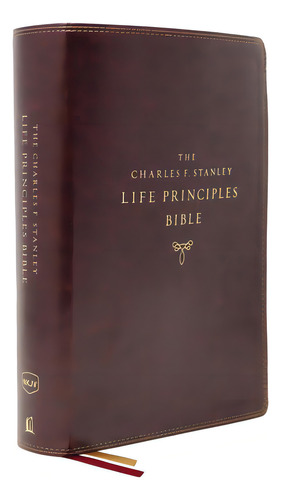 Nkjv, Charles F. Stanley Life Principles Bible, 2nd Edition, Leathersoft, Burgundy, Indexed, Comf..., De Stanley, Charles F.. Editorial Thomas Nelson Pub, Tapa Dura En Inglés